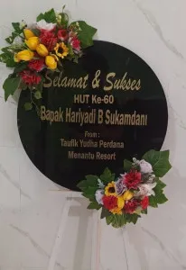 Papan Akrilik Ucapan Ulang Tahun Sidoarjo